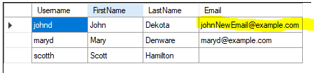 update Query against same column